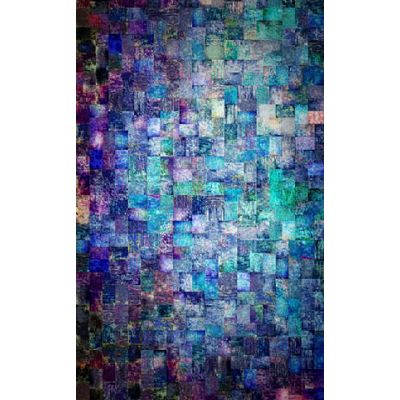 Click Props Background Vinyl with Print Aqua mosaic 1.52x2.44m studijska foto pozadina s grafikom