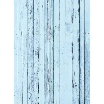 Click Props Background Vinyl with Print Blue Beach Wood 2.13x2.9m studijska foto pozadina s grafikom