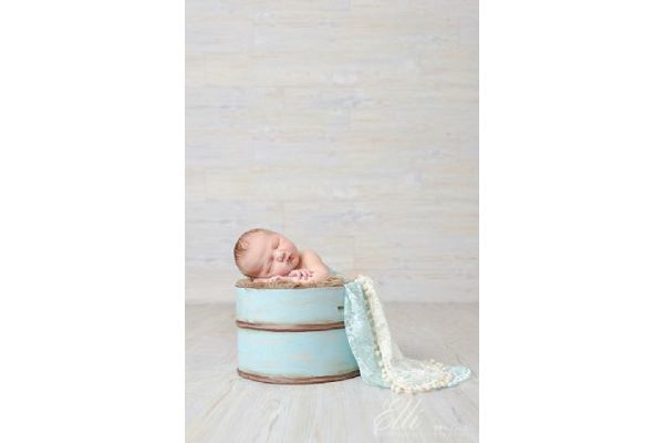 Click Props Newborn Bobble Lace Wrap White BLWSW 50x70cm foto pribor za fotografiju beba