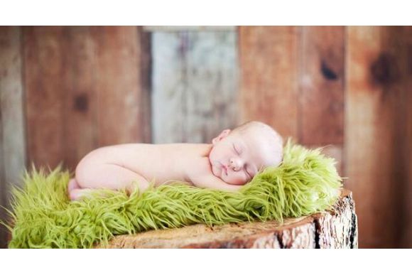 Click Props Newborn for Nest Grey Lamb LGLF15 foto pribor za fotografiju beba