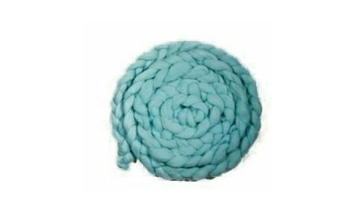 Click Props Newborn Mohair Wool Nest Teal MWNT 300x6cm foto pribor za fotografiju beba