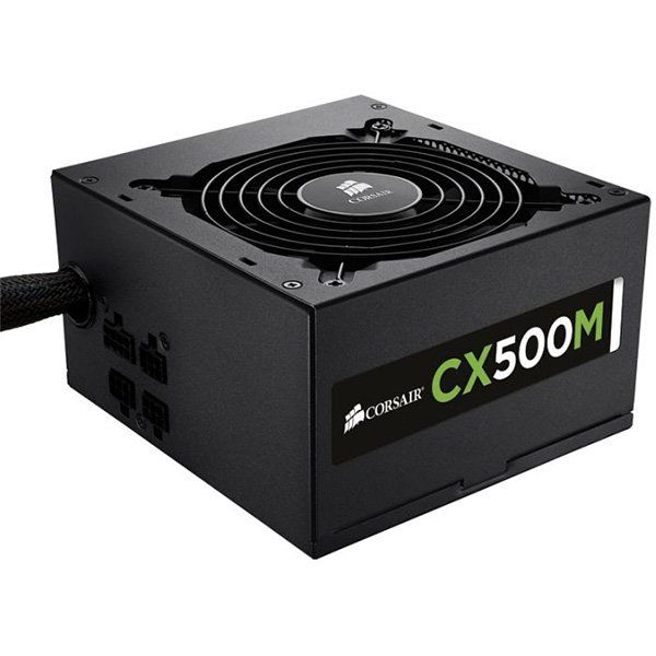 Corsair Builder Series CX500M, 500 Watt, Modular Power Supply, EU Version