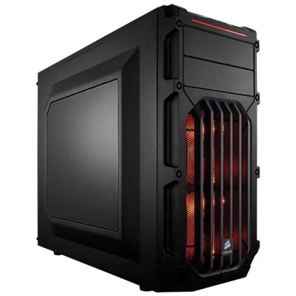 Corsair Carbide Series SPEC-03 Mid Tower Case, Orange LED