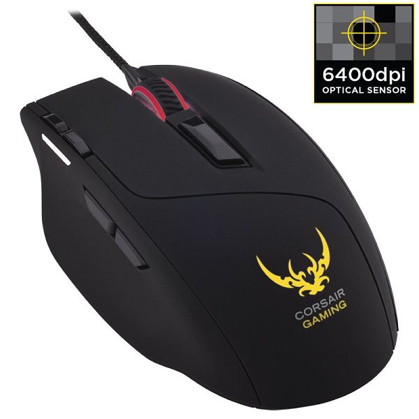 Corsair Gaming SABRE RGB 6400 DPI Optical Gaming Mouse (EU version)