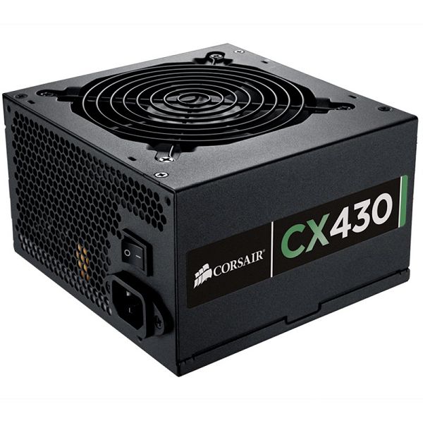 CORSAIR Power Supply, Builder Series CX 80+ Bronze, 430 Watt, ATX, EPS12V, PS/2, EU Version