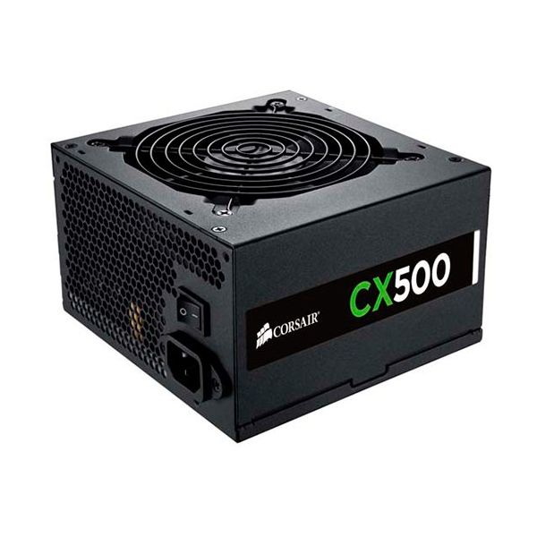 CORSAIR Power Supply, Builder Series CX 80+ Bronze, 500 Watt, ATX, EPS12V, PS/2, EU Version