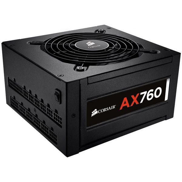 Corsair Professional Platinum Series, AX760 ATX, EPS12V, Fully Modular PSU, EU Version