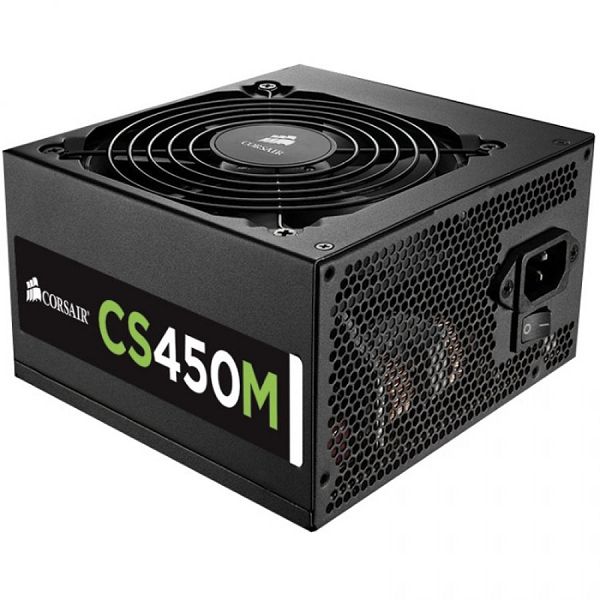 Corsair PSU Builder Series CS450M, 450 Watt, Modular Power Supply, EU Version