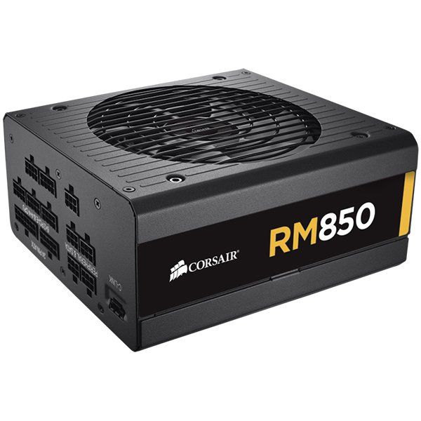 Corsair PSU Enthusiast Series RM850 Power Supply, Fully Modular 80 Plus Gold 850 Watt, EU Version