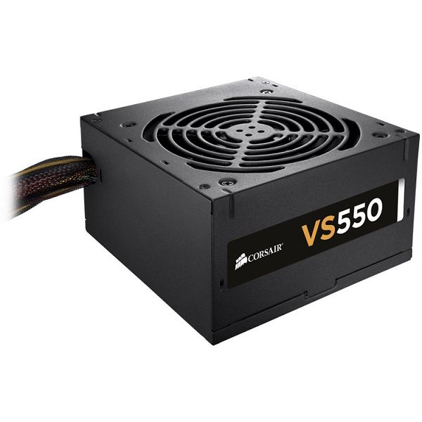 Corsair VS series VS350, 350W, 230V AC, ATX, EPS 12V, PS/2, 120mm fan, up to 85% efficiency, EU version