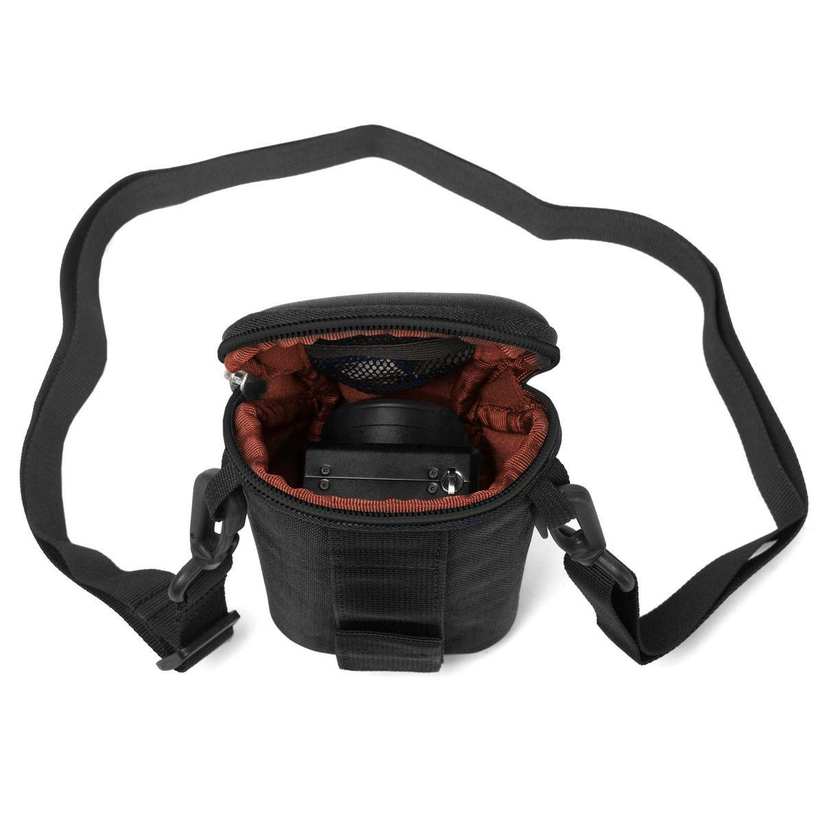 Crumpler Base Layer Camera Pouch M black rust red (BLCP-M-001) crna hrđavo crvena torba za fotoaparat