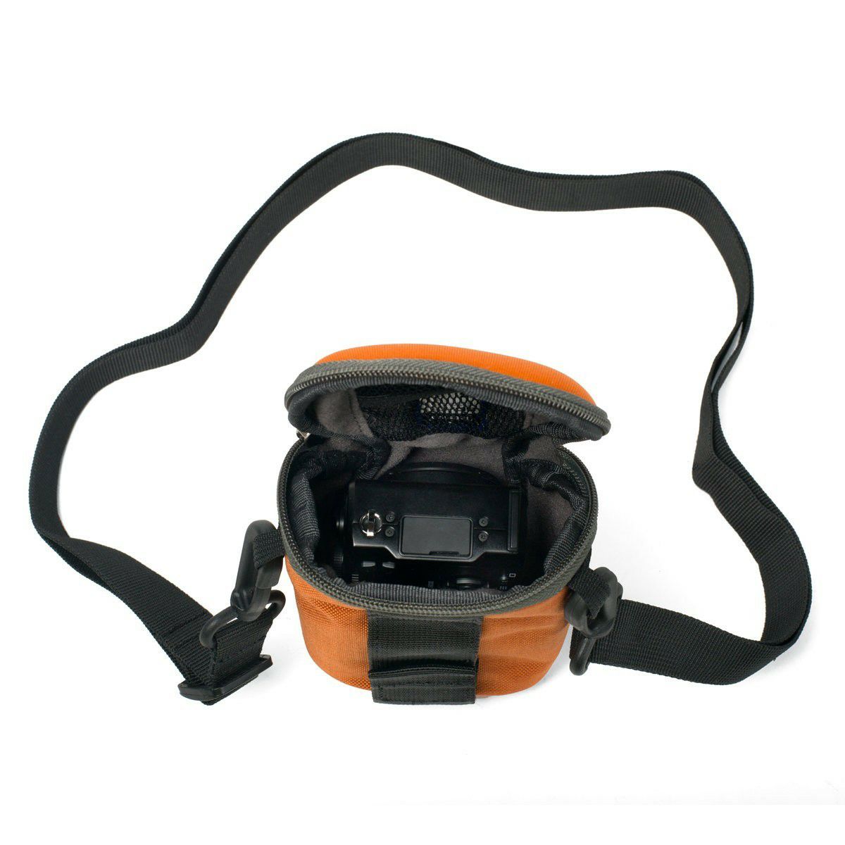 Crumpler Base Layer Camera Pouch M burned orange anthracite (BLCP-M-003) žarko narančasta antracit torba za fotoaparat