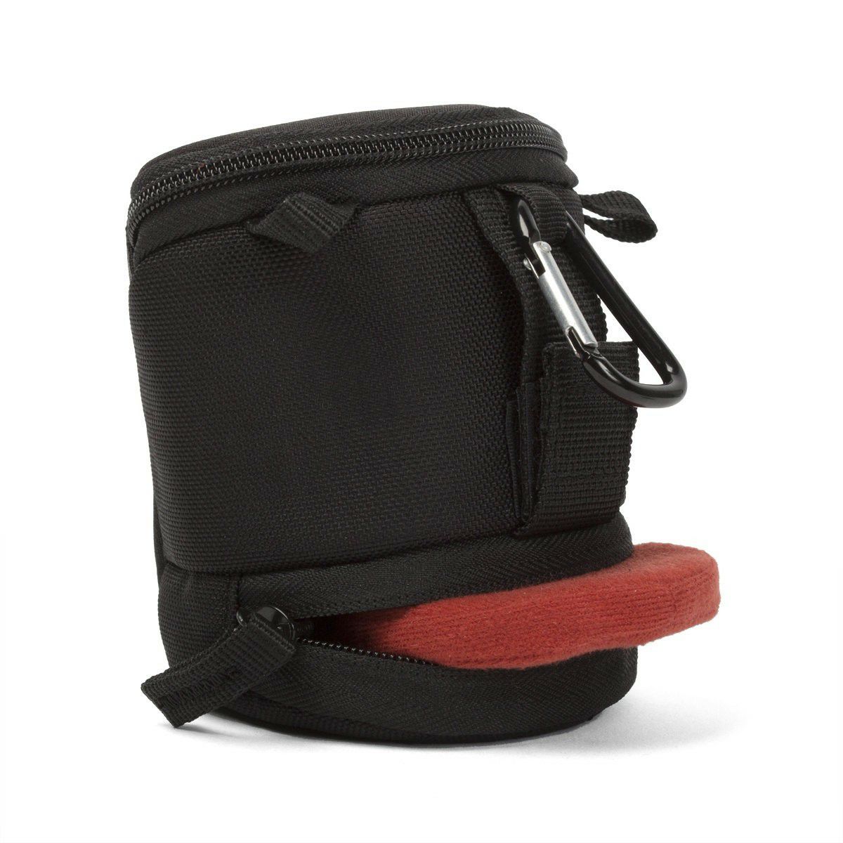 Crumpler Base Layer Lens Case S black rusted red (BLLC-S-001) crna hrđavo crvena torba za fotoaparat