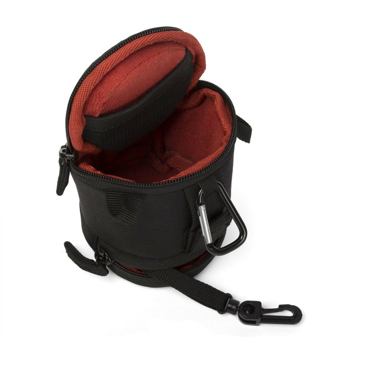 Crumpler Base Layer Lens Case S black rusted red (BLLC-S-001) crna hrđavo crvena torba za fotoaparat
