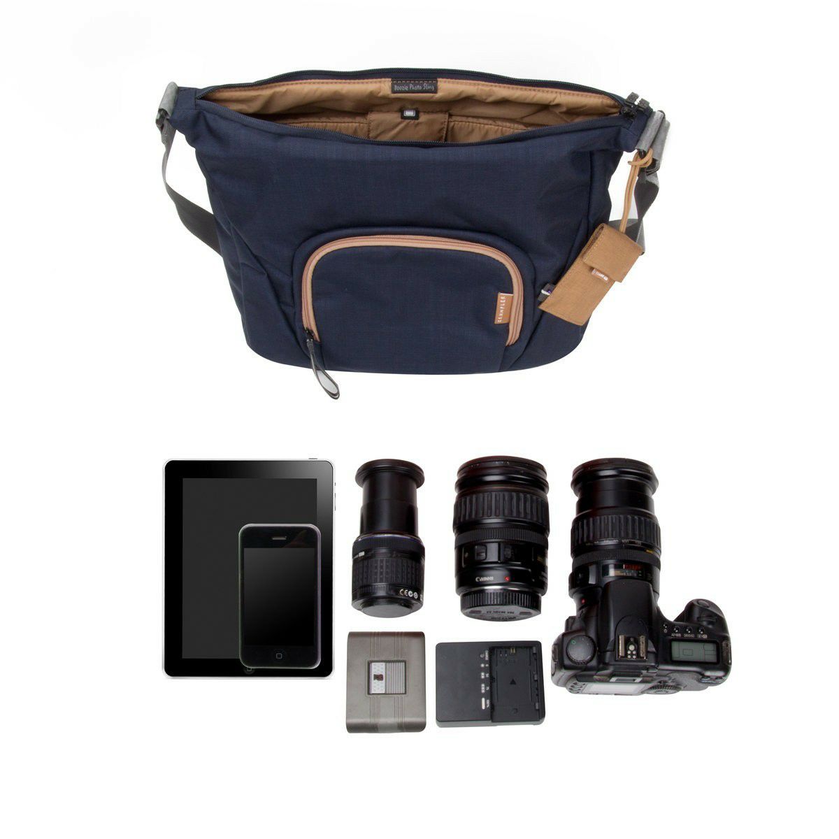 Crumpler Doozie Photo Sling Dk. navy copper (DZPS-008) modra bakrena torba za fotoaparat