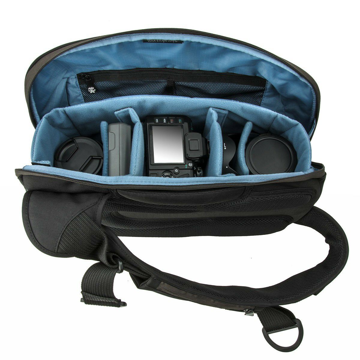 Crumpler Quick Escape Sling L - (Tablet) dull black (QES-L-001) crna torba za fotoaparat