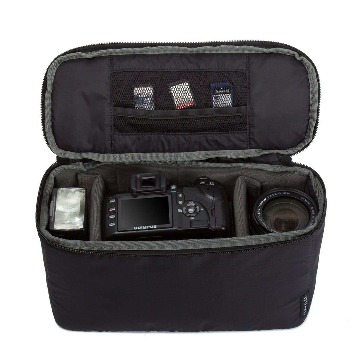 Crumpler The Inlay Zip Pouch M black TIZP-M-001 camera accessories - internal unit