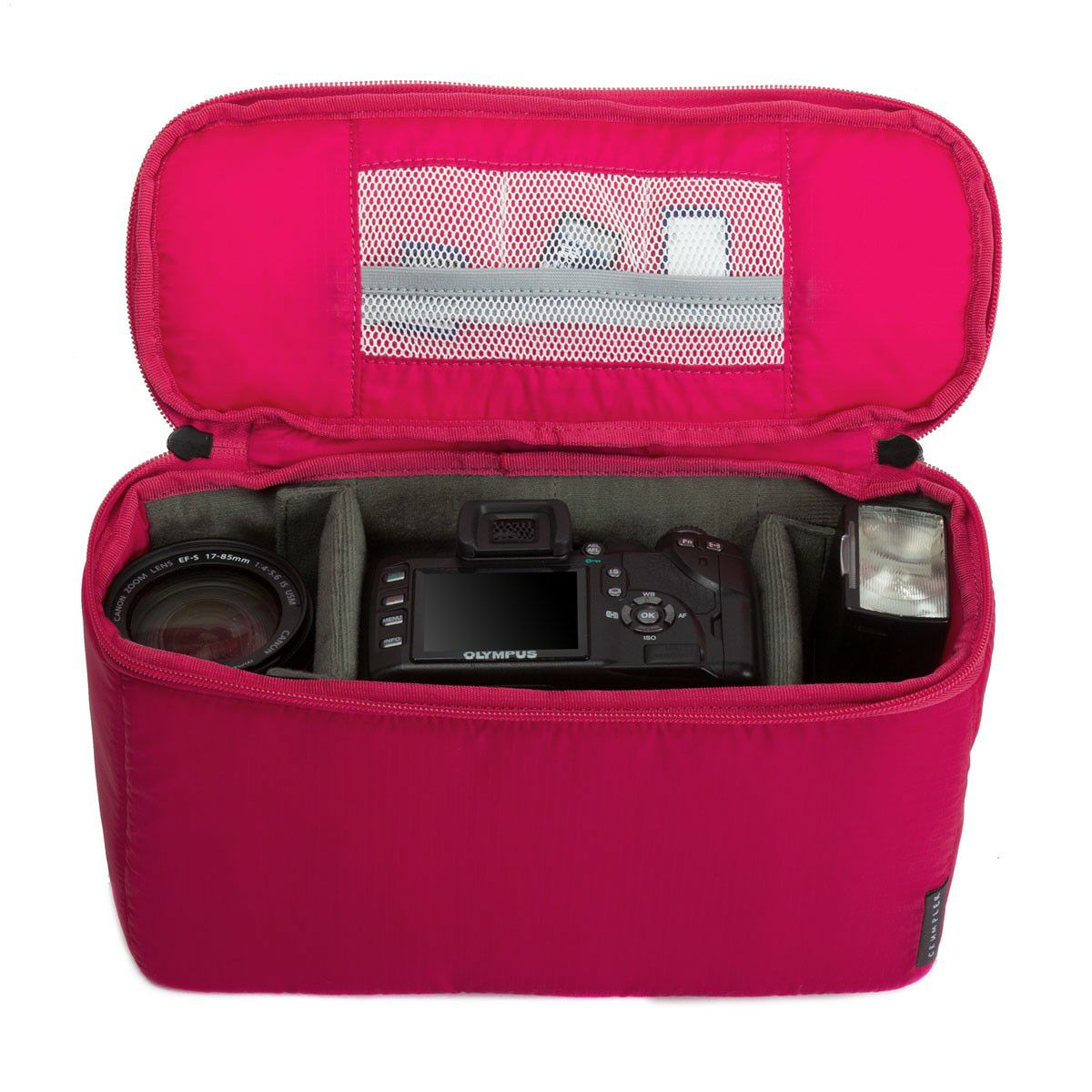Crumpler The Inlay Zip Pouch M deep pink TIZP-M-003 camera accessories - internal unit