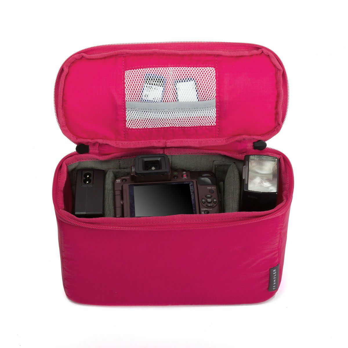 Crumpler The Inlay Zip Pouch S deep pink TIZP-S-003 camera accessories - internal unit