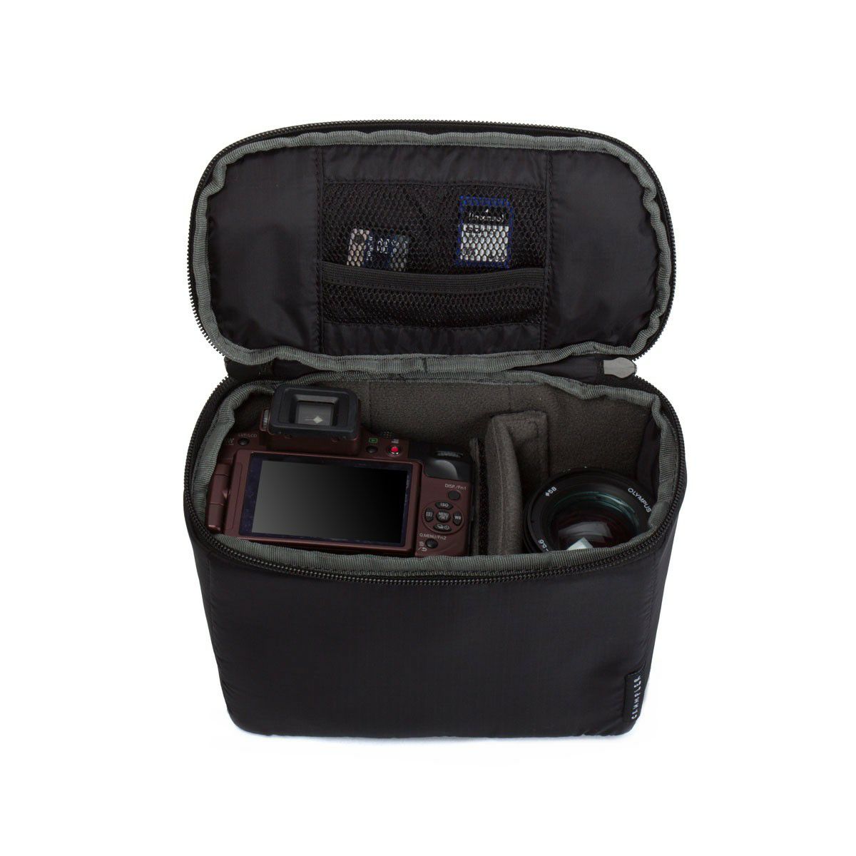 Crumpler The inlay Zip Pouch XS black TIZP-XS-001 camera accessories - internal unit
