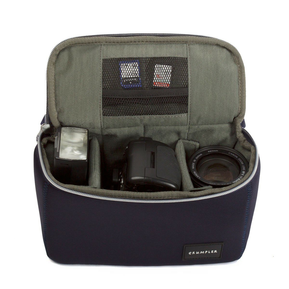 Crumpler The Inlay Zip Protection Pouch S sunday blue TIZPP-S-002 camera accessories - internal unit