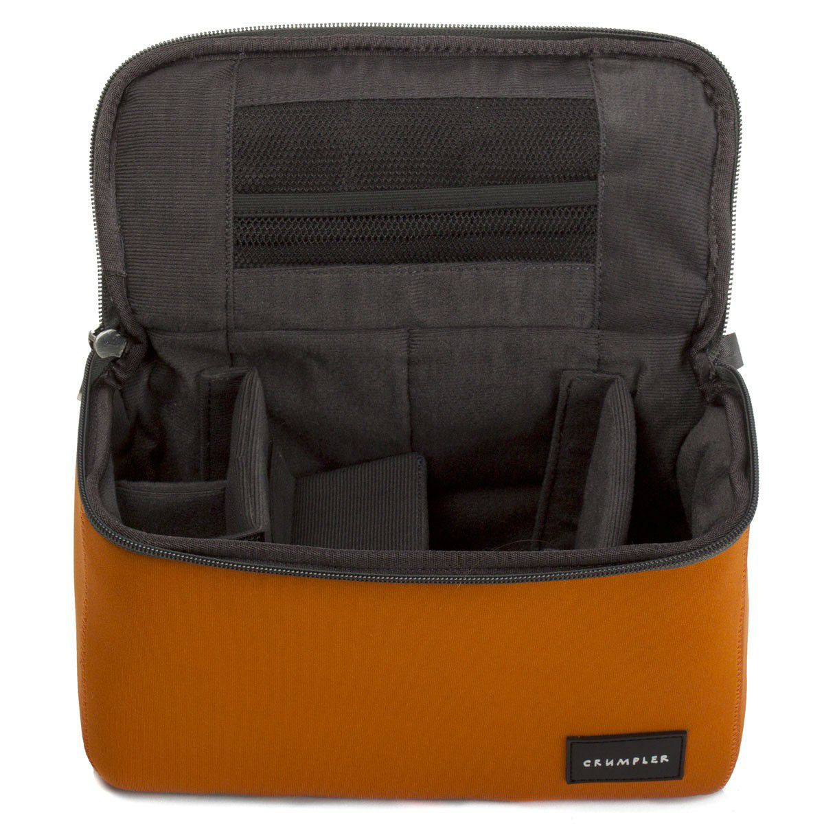 Crumpler The Inlay Zip Protection Pouch M burned orange TIZPP-M-003 camera accessories - internal unit