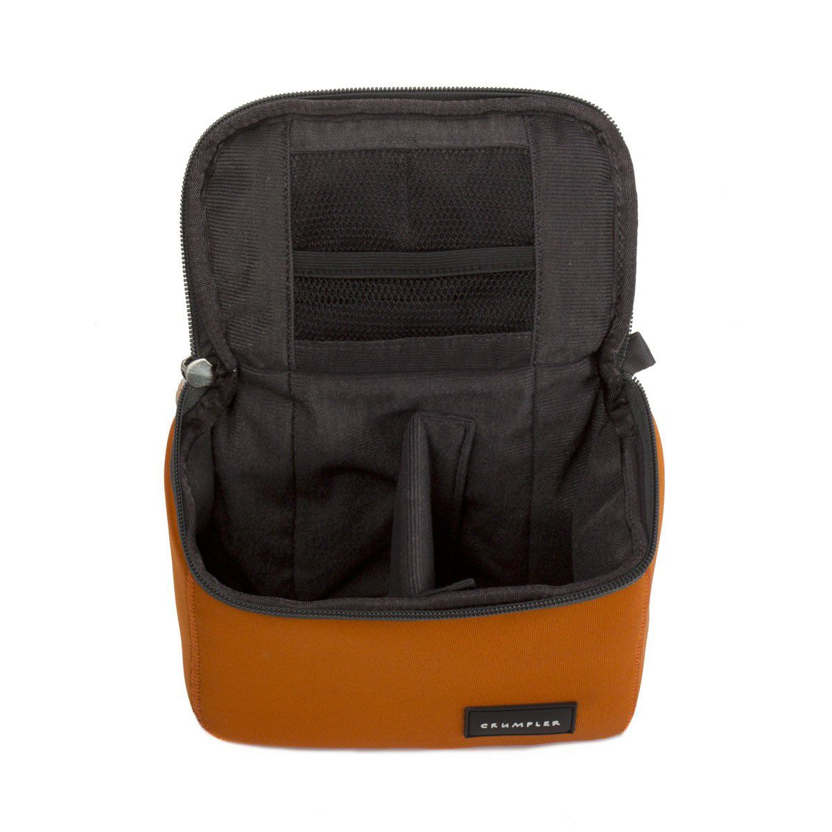 Crumpler The Inlay Zip Protection Pouch XS burned orange TIZPP-XS-003 camera accessories - internal unit