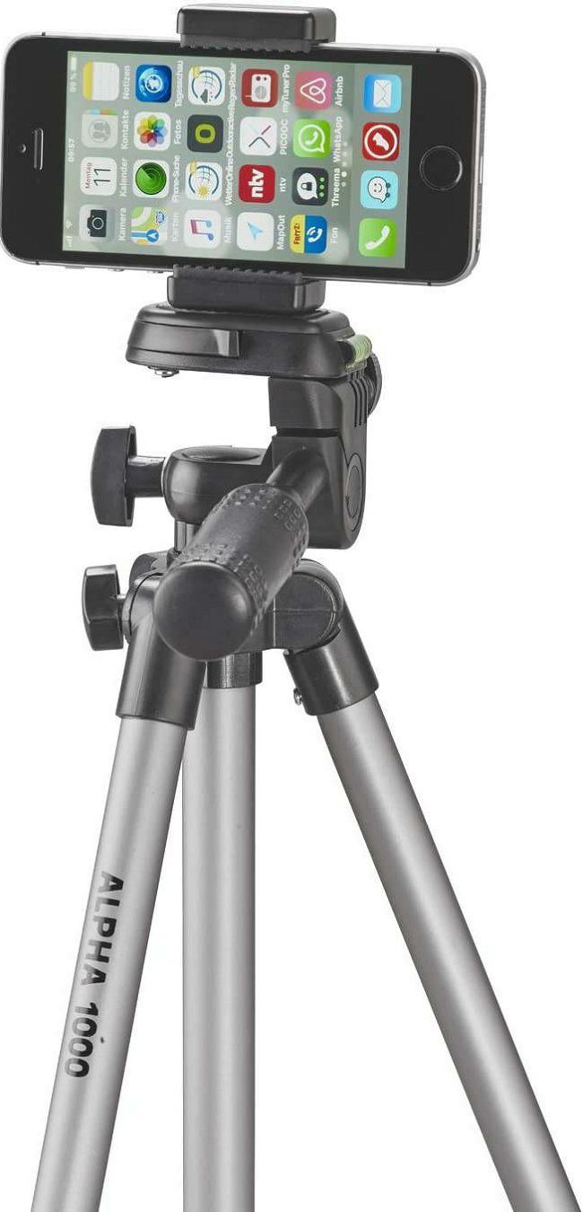 Cullmann Alpha 1000 Mobile 106cm 1kg tripod tronožac stativ za mobitel smartphone s 3-Way Head glavom (52102)