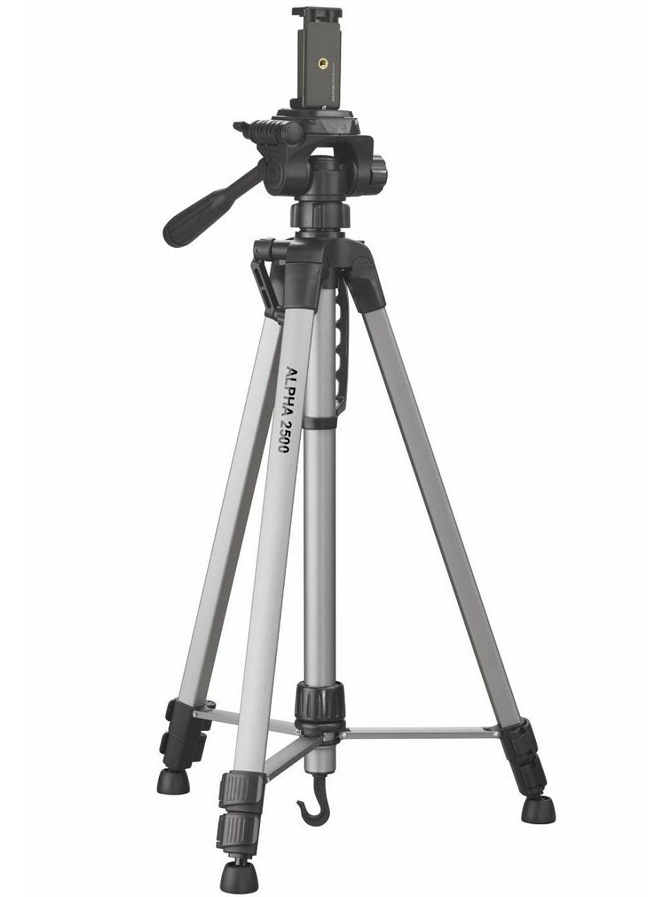 Cullmann Alpha 2500 Mobile 165cm 2.5kg tripod tronožac stativ za mobitel smartphone s 3-Way Head glavom (52126)