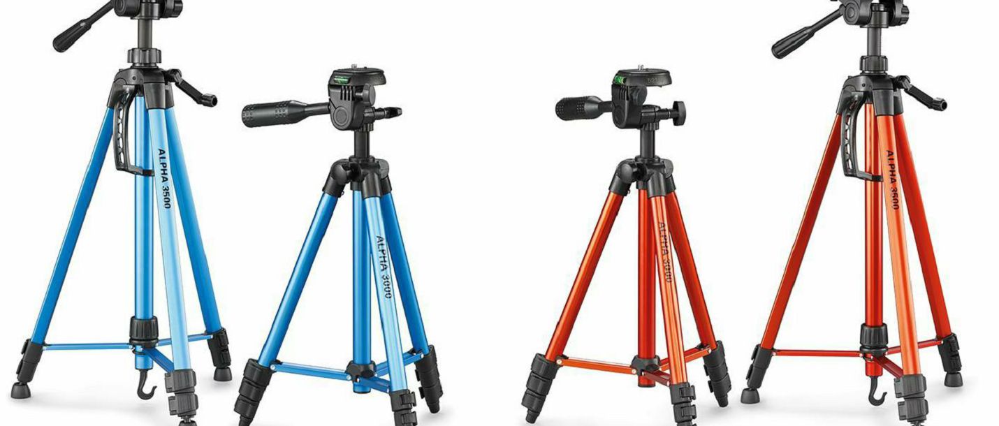 Cullmann Alpha 3000 Blue plavi 106cm tripod tronožac stativ za fotoaparat s 3-Way Head glavom (52141)