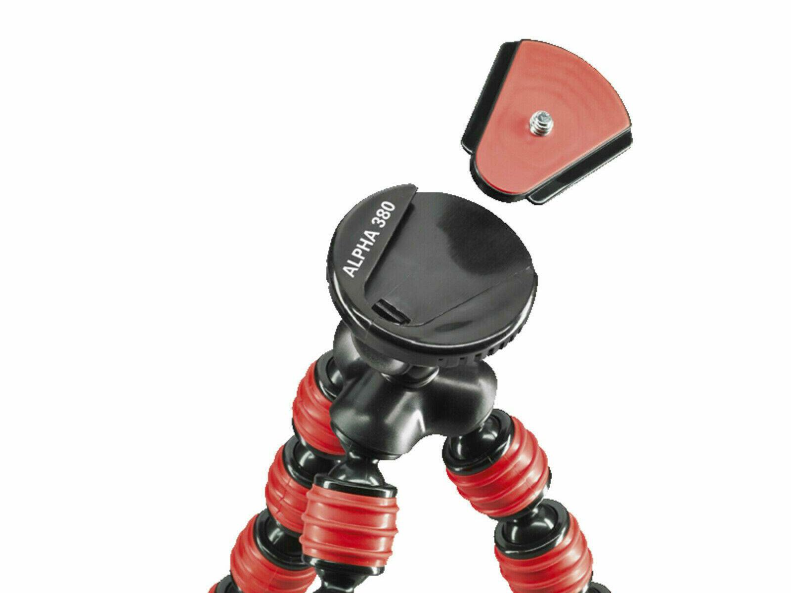 Cullmann Alpha 380 Red 30cm 1.5kg Minitripod Gorillapod Flexible Tripod zglobni podesivi stativ (50027)