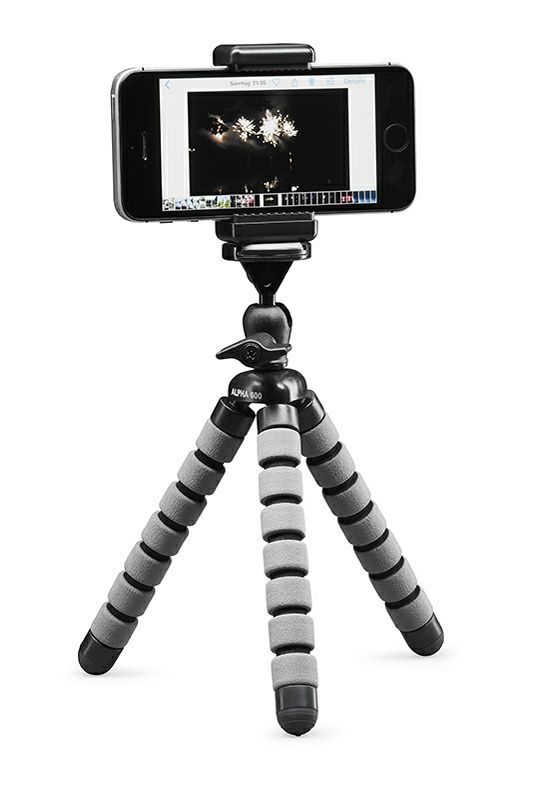 Cullmann Alpha 600 Mobile Minitripod 17cm 1kg Gorillapod Flexible Tripod zglobni podesivi stativ s držačem za mobitel smartphone (50061)