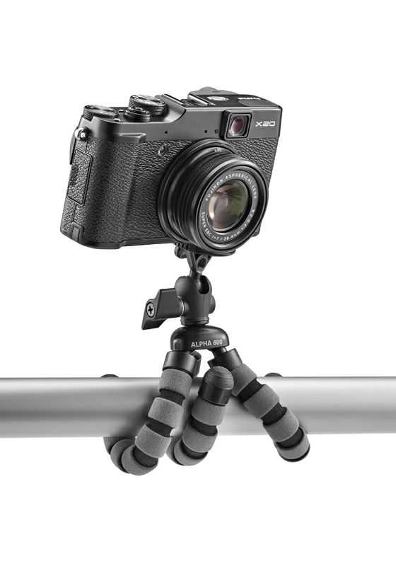 Cullmann Alpha 600 Mobile Minitripod 17cm 1kg Gorillapod Flexible Tripod zglobni podesivi stativ s držačem za mobitel smartphone (50061)