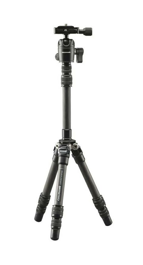 Cullmann Carvao 816TCS Black 70.5cm 4kg Carbon Travel tripod tronožac karbonski stolni mini stativ + kuglasta glava Ball Head (56814)