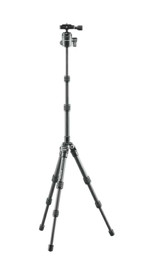 Cullmann Carvao 816TCS Black 70.5cm 4kg Carbon Travel tripod tronožac karbonski stolni mini stativ + kuglasta glava Ball Head (56814)