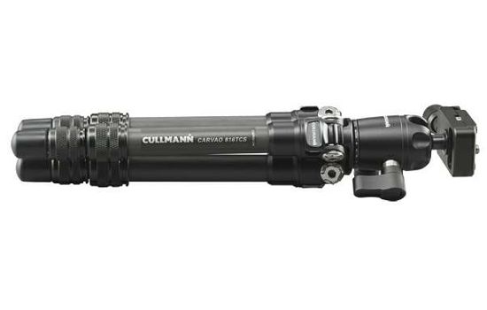 Cullmann Carvao 816TCS Black 70.5cm 4kg Carbon Travel tripod tronožac karbonski stolni mini stativ + kuglasta glava Ball Head (56814)