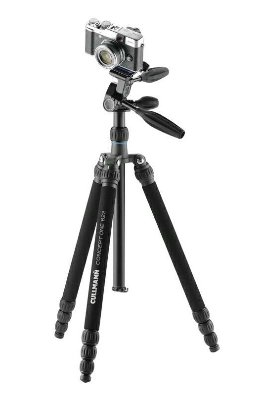 Cullmann Concept One 622 OT35 155cm 6kg Aluminium tripod tronožac aluminijski stativ + 3-Way Head glava (56221)