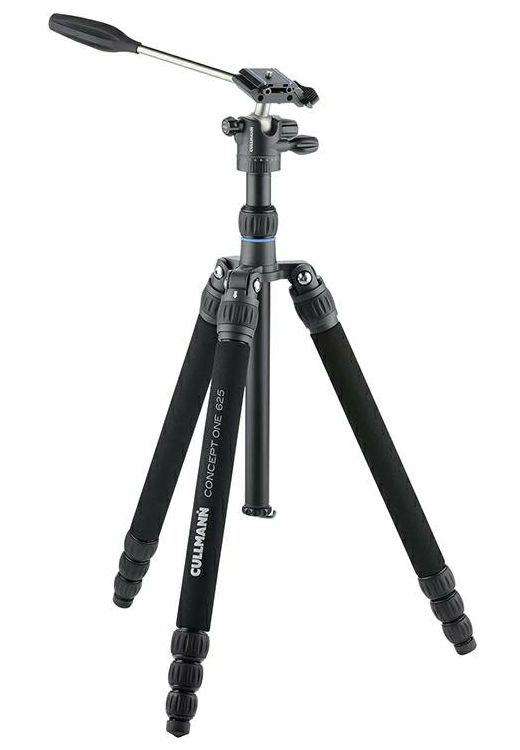 Cullmann Concept One 625 OH2.5V 162.5cm 5kg Aluminium tripod tronožac aluminijski stativ + kuglasta glava Ball Head (56253)