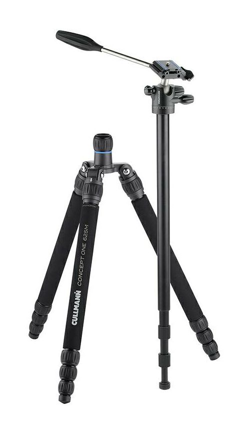 Cullmann Concept One 625M OH2.5V 167.5cm 5kg Aluminium tripod tronožac aluminijski stativ s integriranim monopodom + kuglasta glava Ball Head (56254)