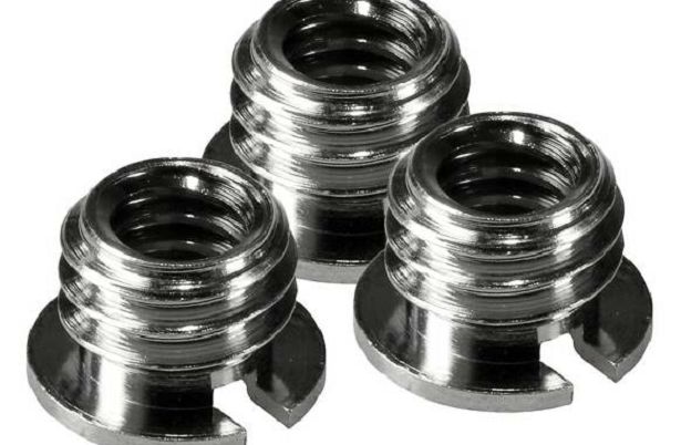 Cullmann Cross CX695 reducing thread set 3 adaptera 1/4" na 3/8" za foto stative i glave stativa (40695)