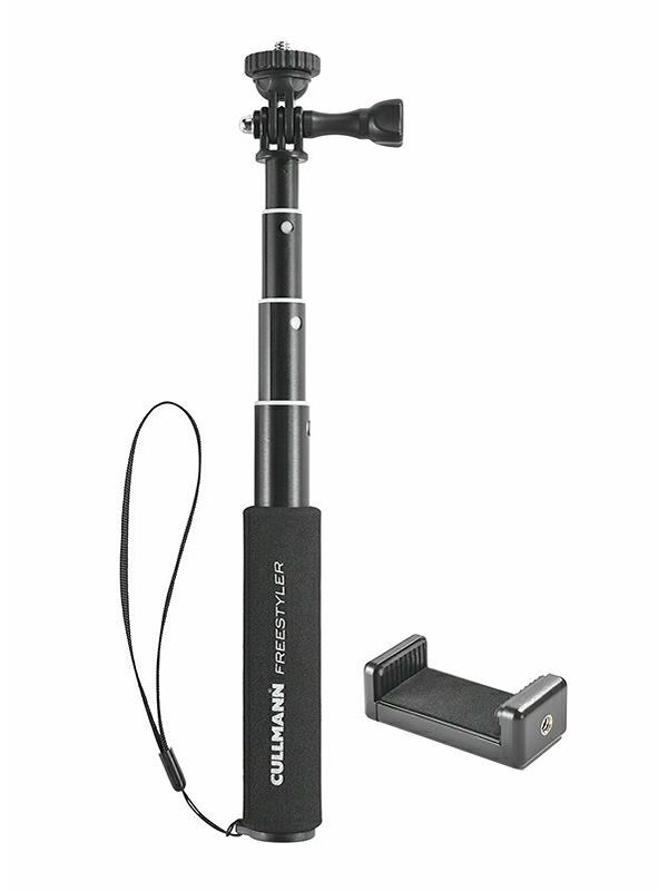Cullmann Freestyler XSB Black mobile monopod selphy teleskopski štap s nosačem za mobitele (50044)