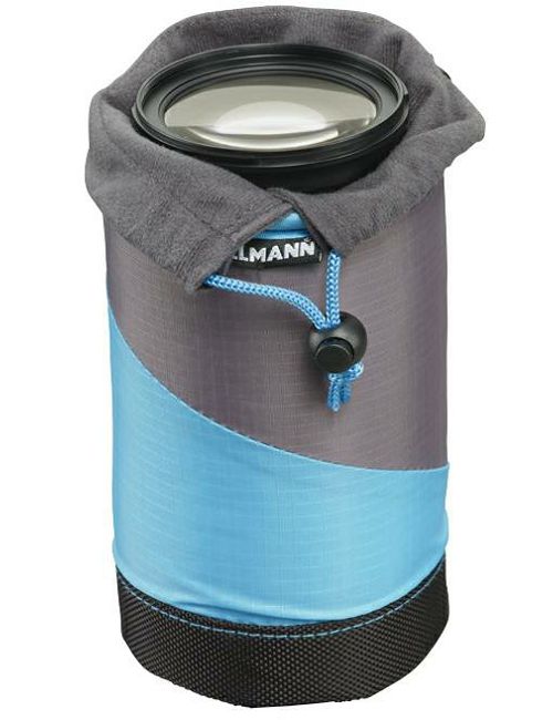 Cullmann Lens Container Medium Cyan Grey torbica za objektiv Lens case Bag (98633)