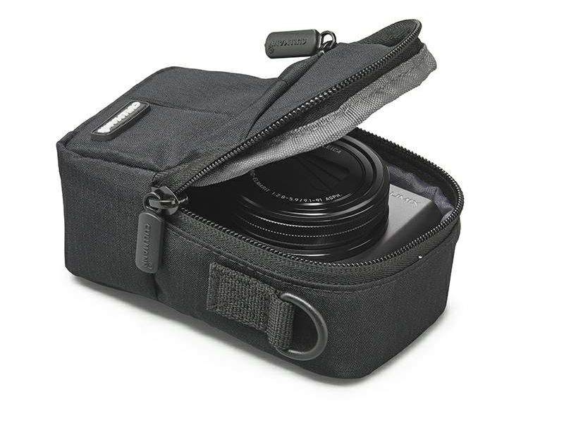 Cullmann Malaga Compact 400 Black crna torbica za kompaktni fotoaparat 70x120x50mm 90g (90240)