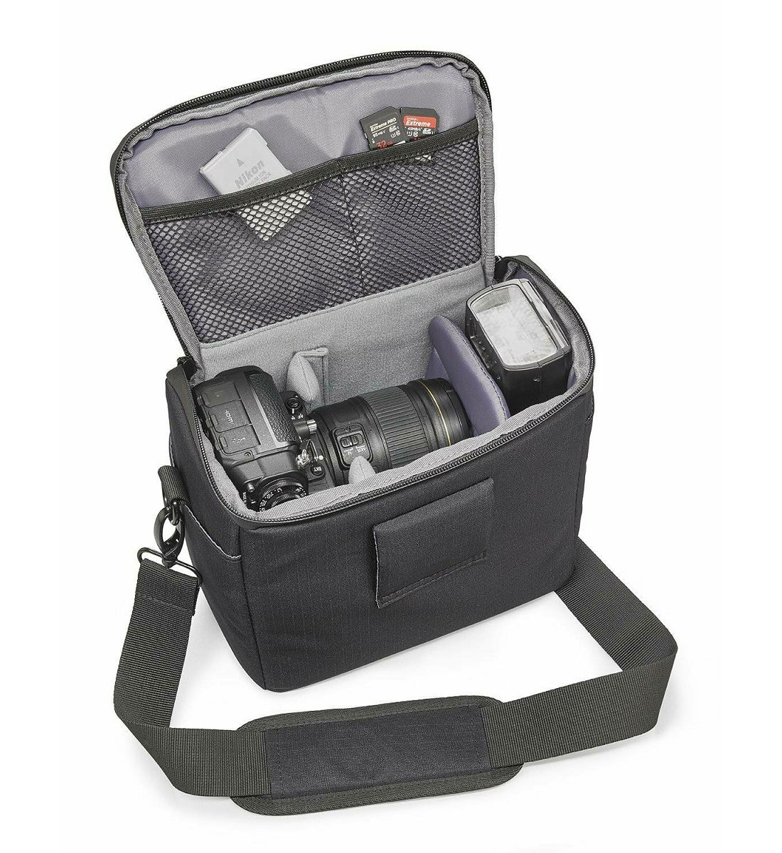 Cullmann Malaga Maxima 120 Black crna torba za DSLR fotoaparat i foto opremu 200x160x120mm 355g (90380)
