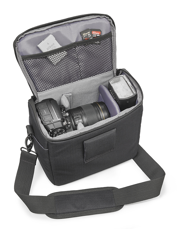 Cullmann Malaga Maxima 120 Grey siva torba za DSLR fotoaparat i foto opremu 200x160x120mm 355g (90385)