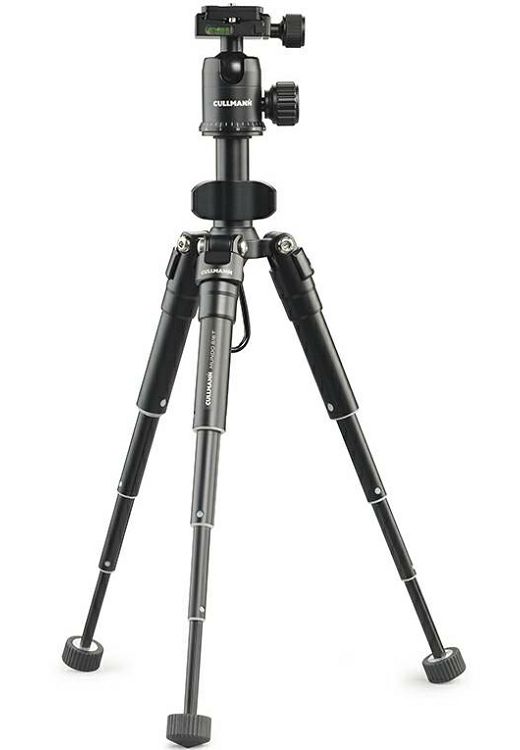 Cullmann Mundo 518T Black 52.5cm 5kg Aluminium Travel tripod tronožac aluminijski stolni mini stativ + kuglasta glava Ball Head (55430)