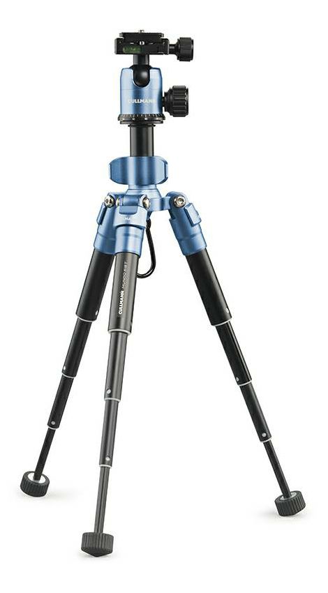 Cullmann Mundo 518T Blue 52.5cm 5kg Aluminium Travel tripod tronožac aluminijski stolni mini stativ + kuglasta glava Ball Head (55433)