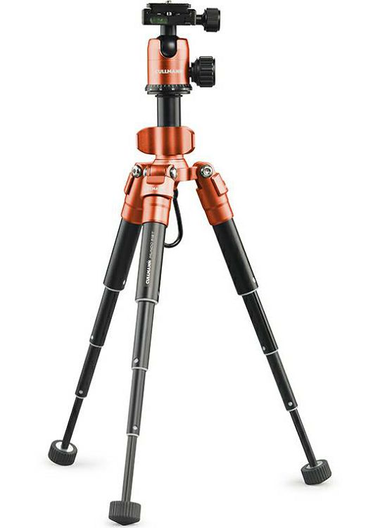 Cullmann Mundo 518T Orange 52.5cm 5kg Aluminium Travel tripod tronožac aluminijski stolni mini stativ + kuglasta glava Ball Head (55432)