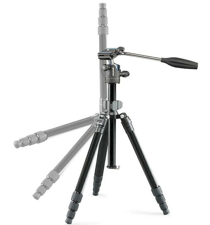 Cullmann Mundo 525M OH2.5V Black 159cm 5kg Aluminium tripod tronožac aluminijski stativ s integriranim monopodom + kuglasta glava Ball Head (55468)