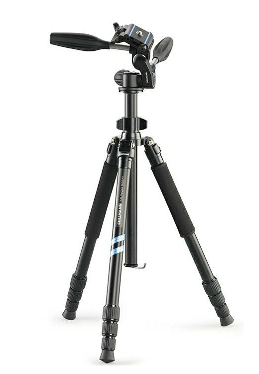 Cullmann Mundo 525M OT35 Black 159cm 6kg Aluminium tripod tronožac aluminijski stativ s integriranim monopodom + 3-Way Head glava (55464)